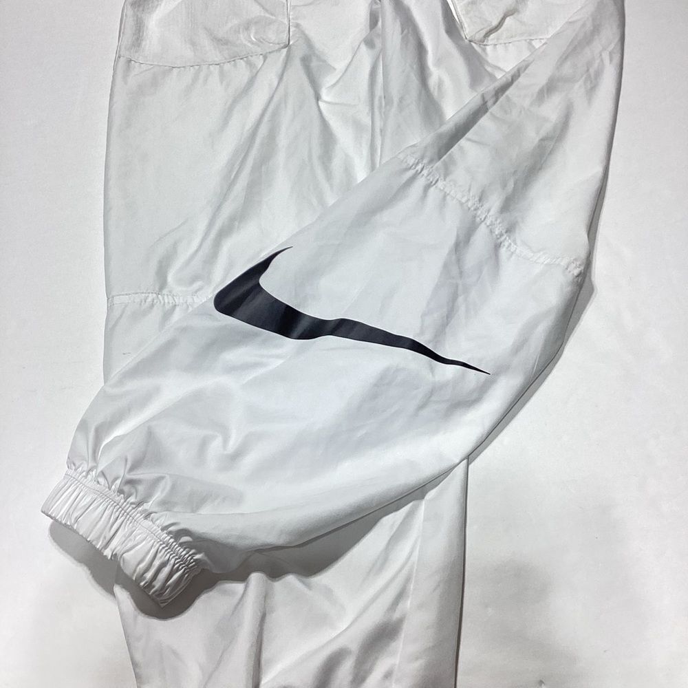 Nike White Pants with Black Logo - Picture 4 of 13